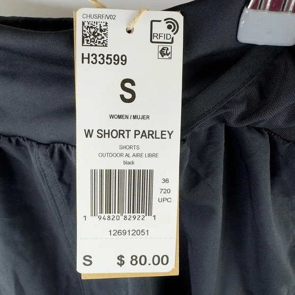 Adidas Womens Sport All around Parley Running Shorts Black‎ Size Small NWT! - Picture 6 of 6